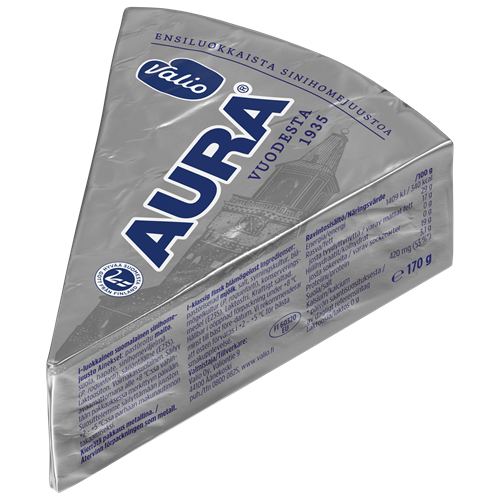 Valio AURA® sinihomejuusto pala e170 g