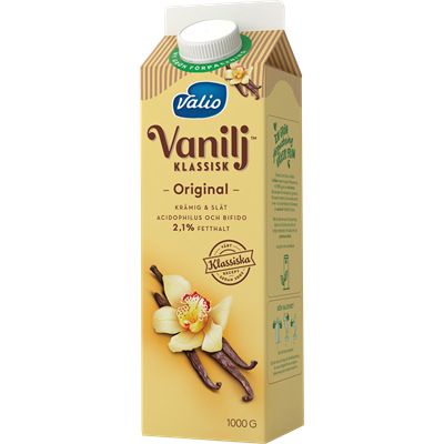 Valio Vanilj™ yoghurt klassisk original 2,1% 1000 g