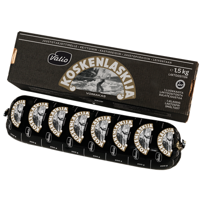 Valio Koskenlaskija® voimakas sulatejuustotanko laktoositon e1,5 kg
