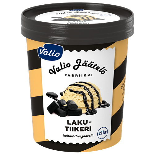 Valio jäätelö lakutiikeri laktoositon 480 ml