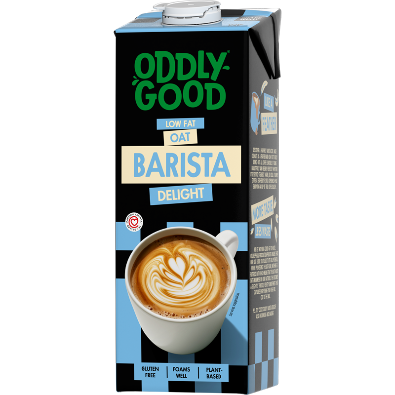 Oddlygood® Barista kaurajuoma 1 l Delight UHT gluteeniton