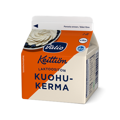 Valio Keittiön kuohukerma laktoositon 2 dl
