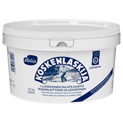 Valio Koskenlaskija® maustamaton sanko laktoositon e2,5 kg