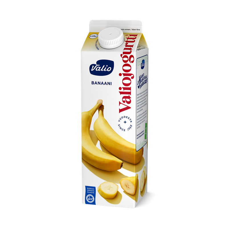 Valiojogurtti® 1 kg banaani laktoositon