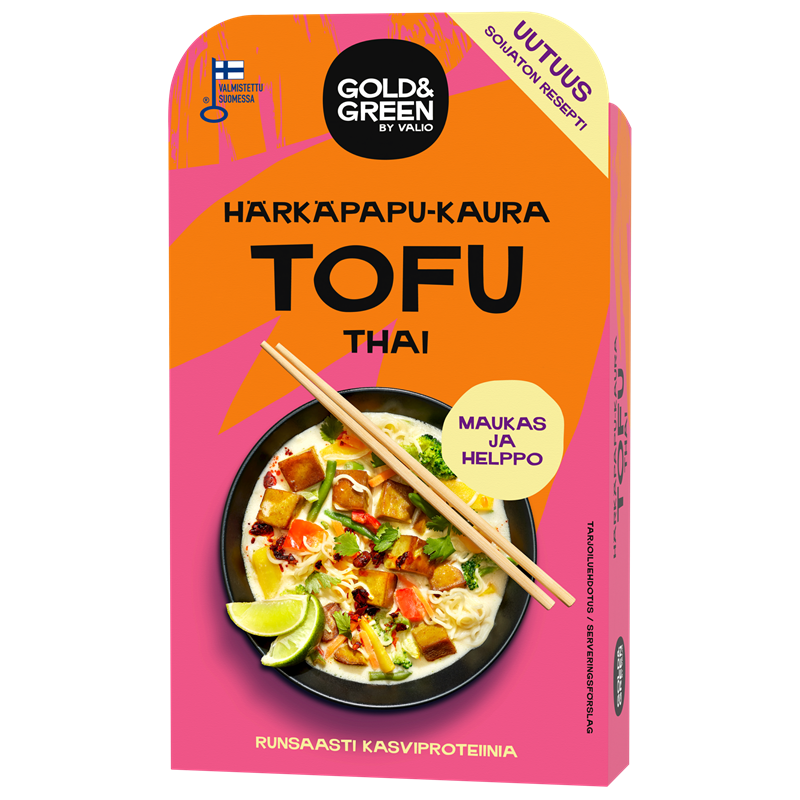 Gold&Green® Härkäpapu-Kaura Tofu 280 g Thai