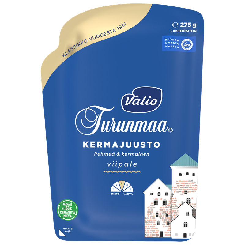 Valio Turunmaa® kermajuustoviipale e275 g