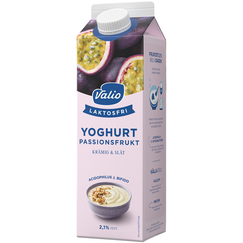 Valio Laktosfri yoghurt passionsfrukt