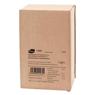 Valio vispikerma 38 % UHT laktoositon 10 l