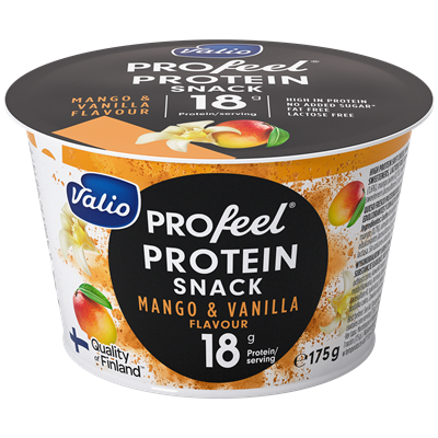 Valio PROfeel® Protein იოგურტი მანგო-ვანილი 175გ