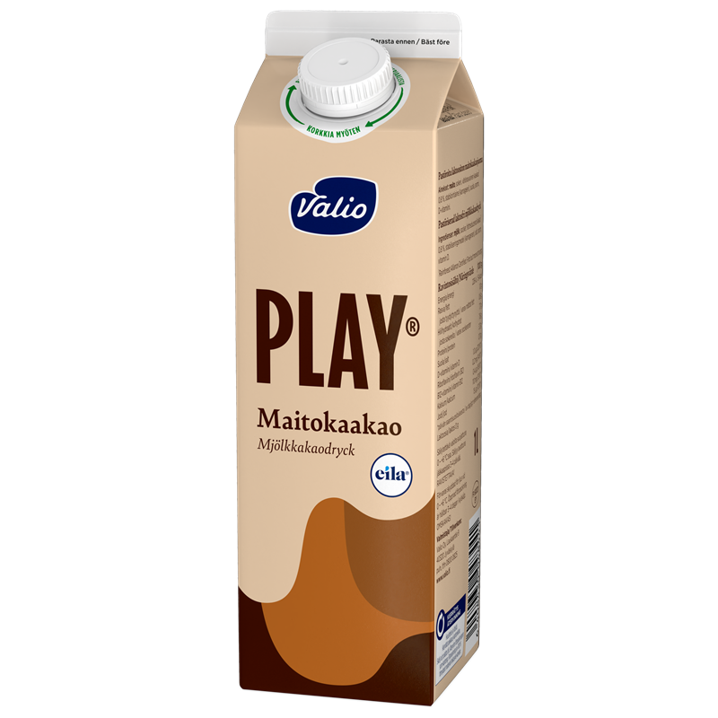Valio Play® maitokaakaojuoma 1 l laktoositon