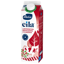 Valio Eila® 3 % maitojuoma 1 l laktoositon