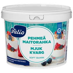 Valio pehmeä maitorahka laktoositon 5 kg