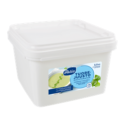 Valio tuorejuusto maustamaton laktoositon 3,5 kg