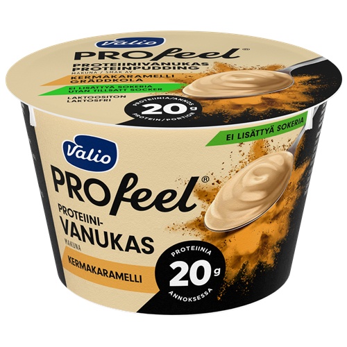 Valio PROfeel® proteiinivanukas 180 g kermakaramelli laktoositon