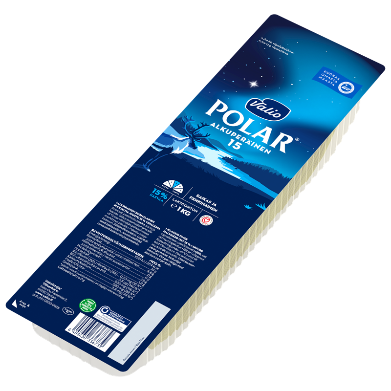 Valio Polar® Alkuperäinen 15 % juustoviipale e1 kg