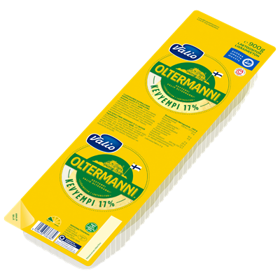 Valio Oltermanni® Kevyempi 17 % kermajuustoviipale e900 g