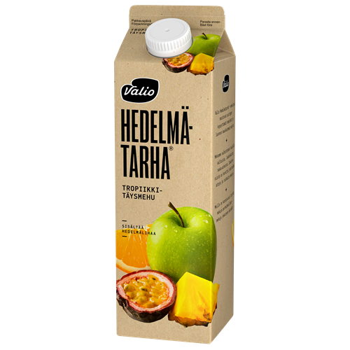 Valio Hedelmätarha® Tropiikki täysmehu 1 l hedelmälihaa