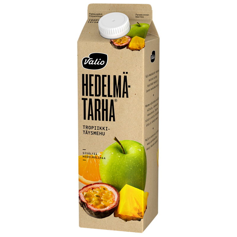 Valio Hedelmätarha® Tropiikki täysmehu 1 l hedelmälihaa