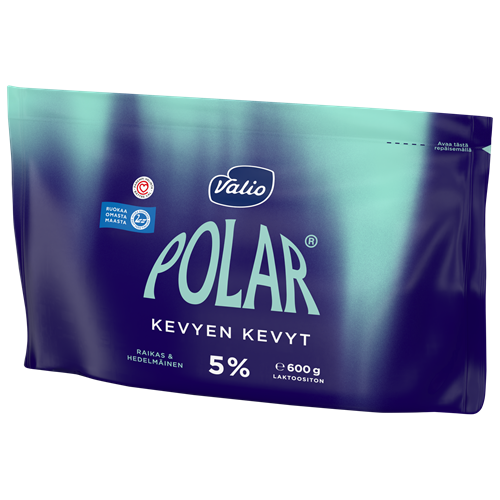 Valio Polar® Kevyen kevyt 5 % juusto e600 g