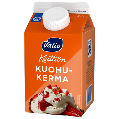 Valio Keittiön kuohukerma laktoositon 0,5 l