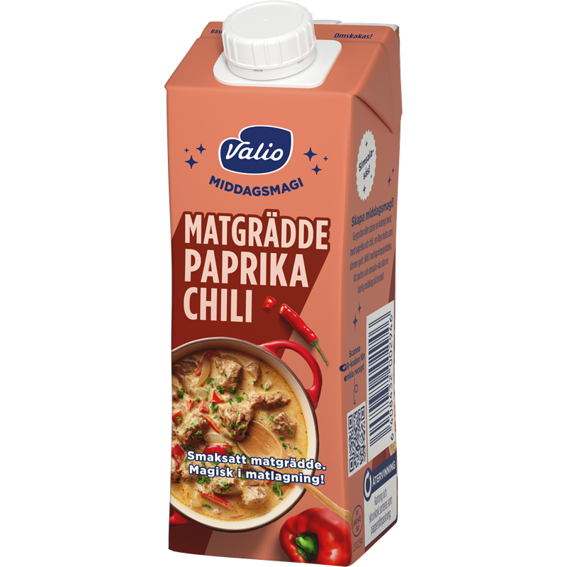 Valio Middagsmagi Matgrädde Paprika Chili 2,5dl