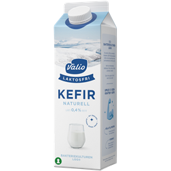 Valio Laktosfri lättkefir naturell 0,4% 1000 g