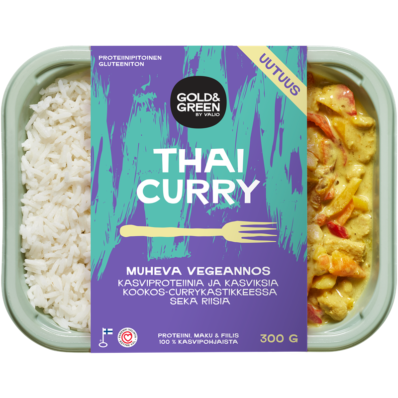 Gold&Green® Thai Curry ja riisi 300 g
