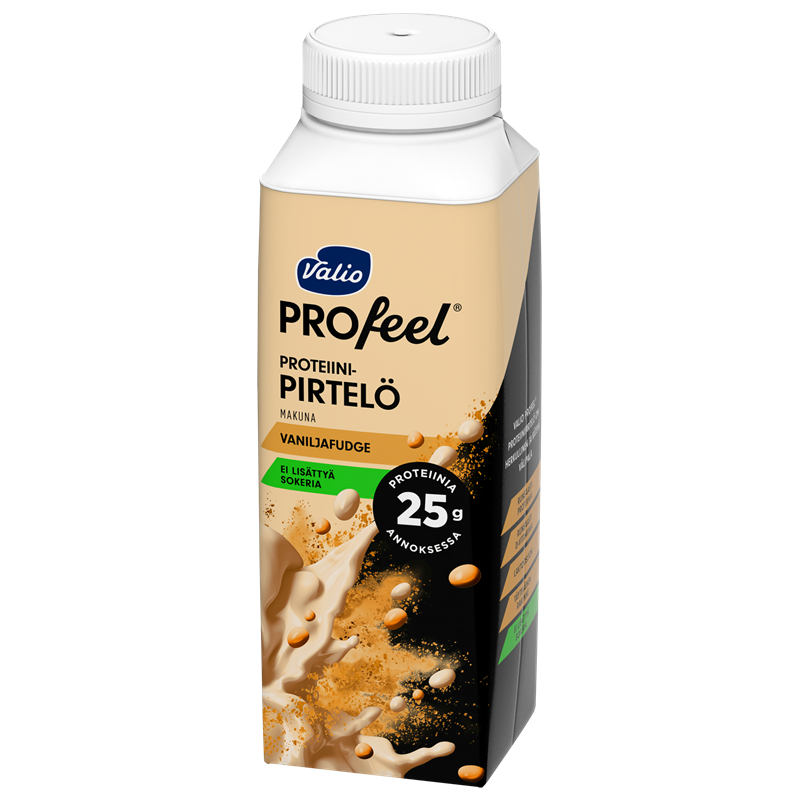 Valio PROfeel® proteiinipirtelö 2,5 dl vaniljafudge laktoositon