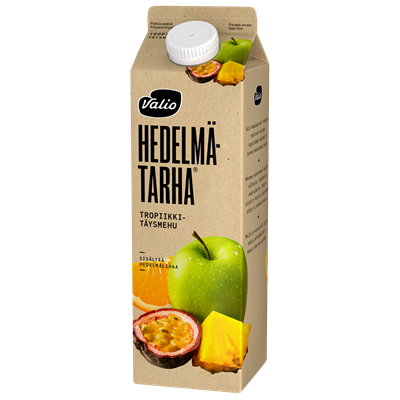 Valio Hedelmätarha® Tropiikki täysmehu 1 l hedelmälihaa