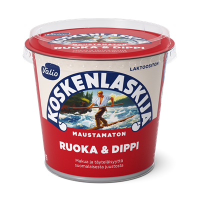 Valio Koskenlaskija® Ruoka & Dippi maustamaton laktoositon e250 g