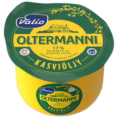 Valio Oltermanni® 17 % kasviöljy e900 g