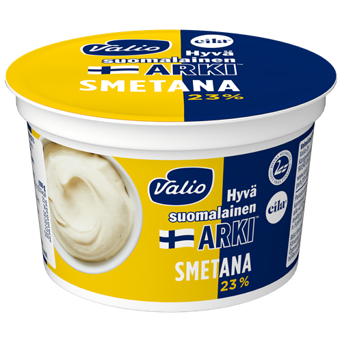 Valio Hyvä suomalainen Arki® smetana 23 % laktoositon 180 g