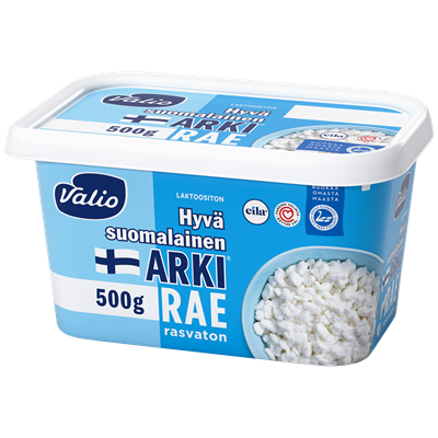 Valio Hyvä suomalainen Arki® rae rasvaton laktoositon 500 g