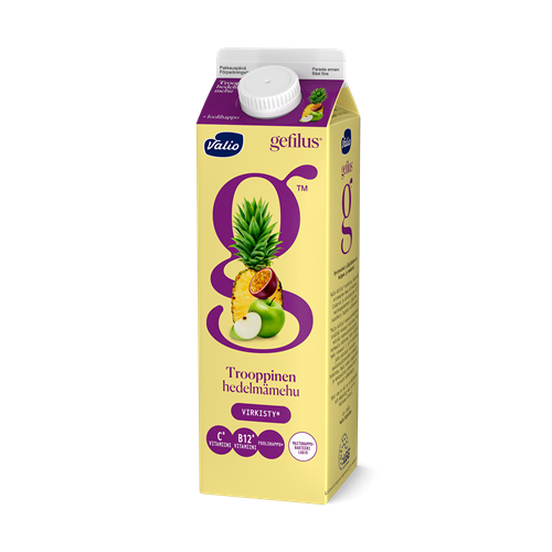 Valio Gefilus® hedelmämehu 1 l trooppinen+foolihappo