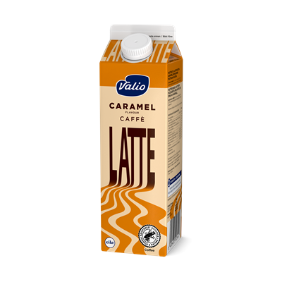 Valio Latte caramel maitokahvijuoma 1 l laktoositon