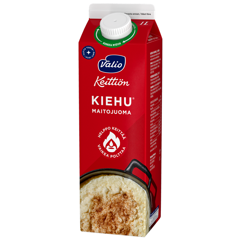 Valio Keittiön Kiehu® maitojuoma 1 l