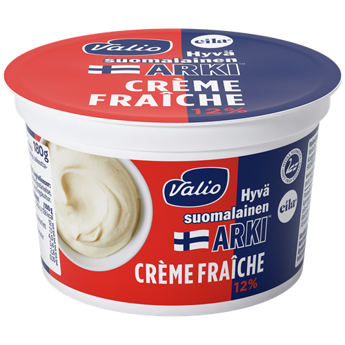 Valio Hyvä suomalainen Arki® crème fraîche 12 % laktoositon 180 g