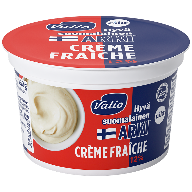 Valio Hyvä suomalainen Arki® crème fraîche 12 % laktoositon 180 g