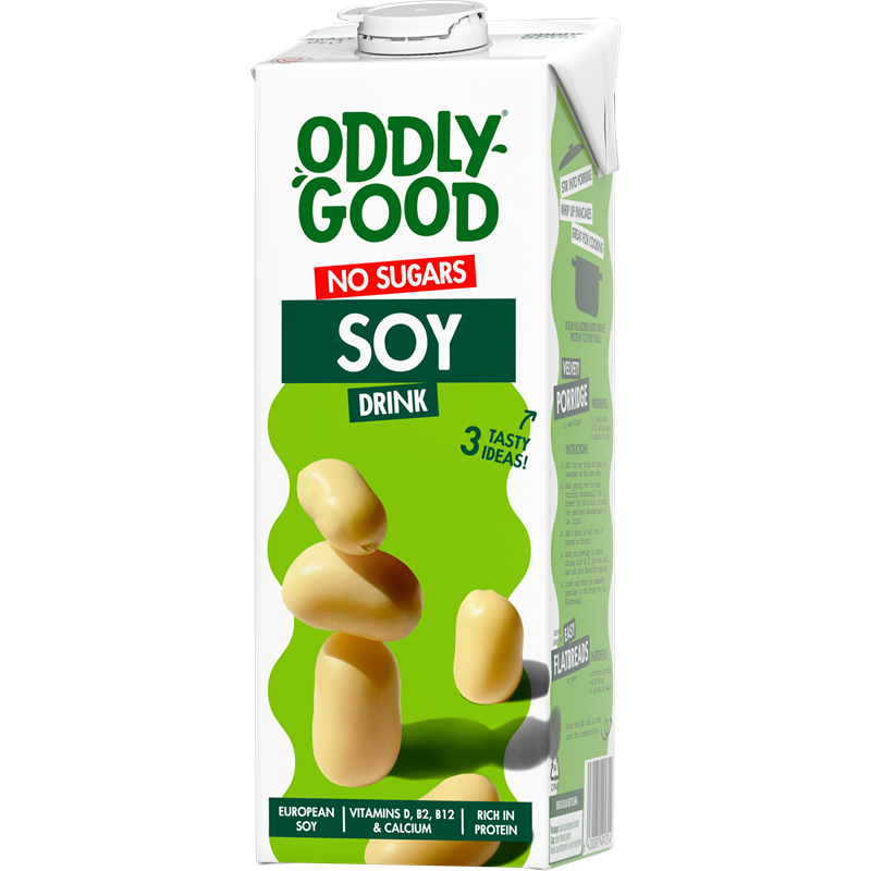Oddlygood® soijajuoma 1 l no sugars UHT