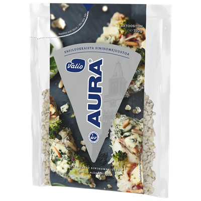 Valio AURA® sinihomejuusto murennettu e150 g