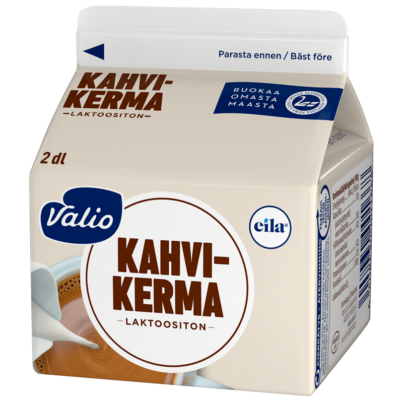 Valio kahvikerma laktoositon 2 dl