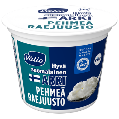 Valio Hyvä suomalainen Arki® pehmeä raejuusto laktoositon 200 g