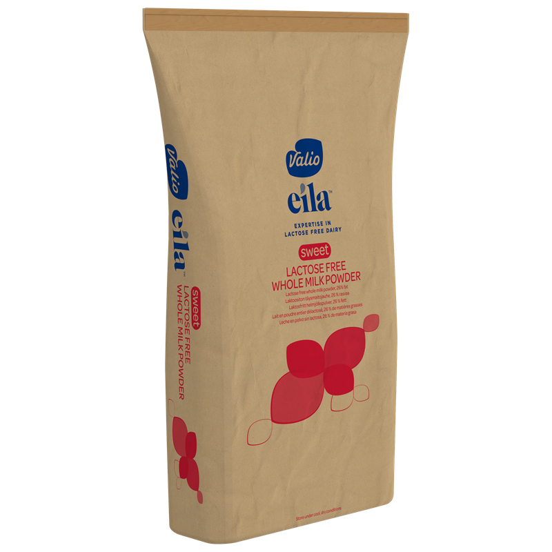 Valio Eila® SWEET lactose free whole milk powder 25 kg