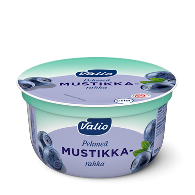 Valio pehmeä rahka mustikka laktoositon 150 g