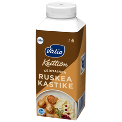 Valio Keittiön kermainen ruskea kastike laktoositon 3 dl