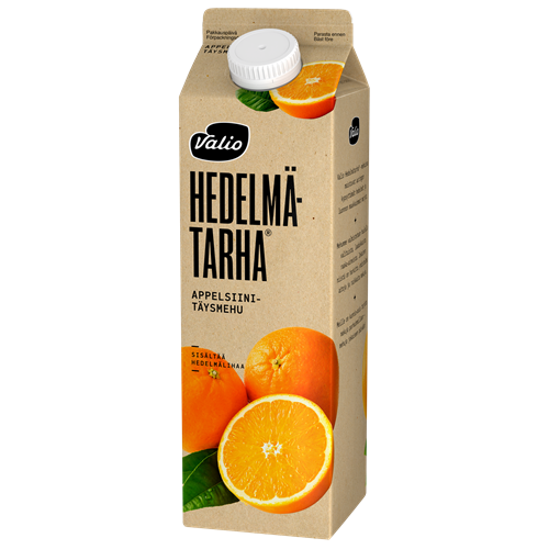 Valio Hedelmätarha® appelsiinitäysmehu 1 l hedelmälihaa