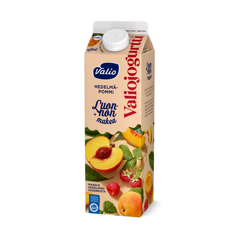 Valiojogurtti® Luonnon makea 1 kg hedelmäpommi laktoositon