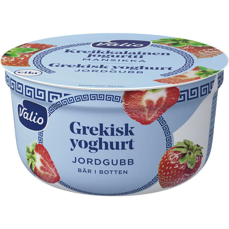 Valio grekisk yoghurt 150 g jordgubb laktosfri