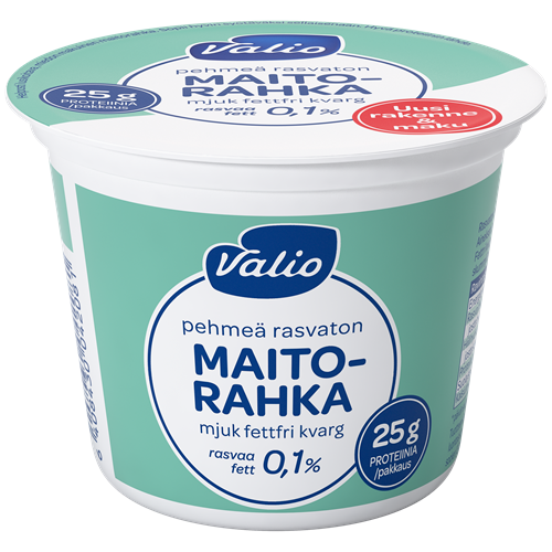 Valio pehmeä maitorahka maustamaton 250 g