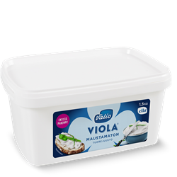 Valio Viola® maustamaton tuorejuusto laktoositon 1,5 kg
